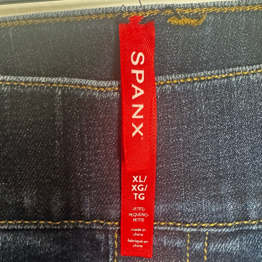 Spanx Flare Leg Jeans 20327Q Midnight Shade XL - Picture 13 of 14